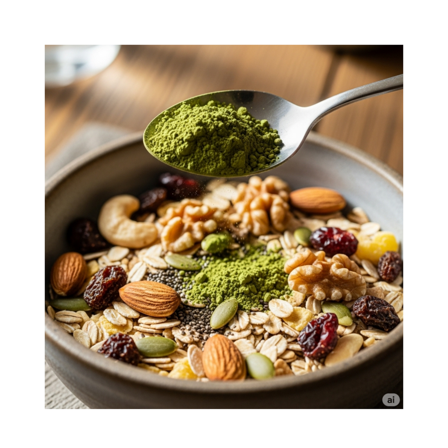 Matcha - Extra Energie für dein Muesli
