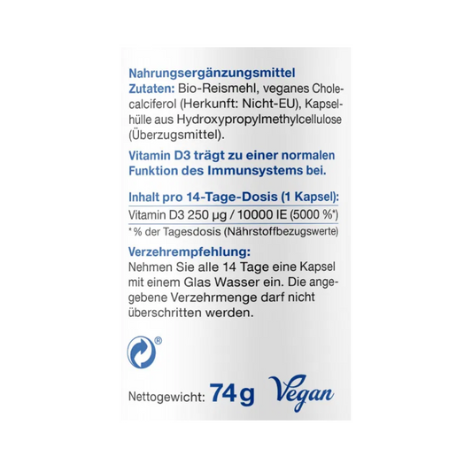 Vitamin D3 Forte – Für Knochen & Immunsystem