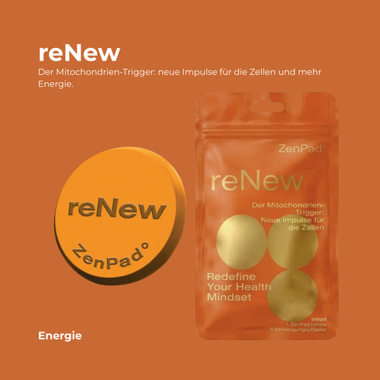 ZenPad® reNew – Der Mitochondrien-Trigger für neue Energie