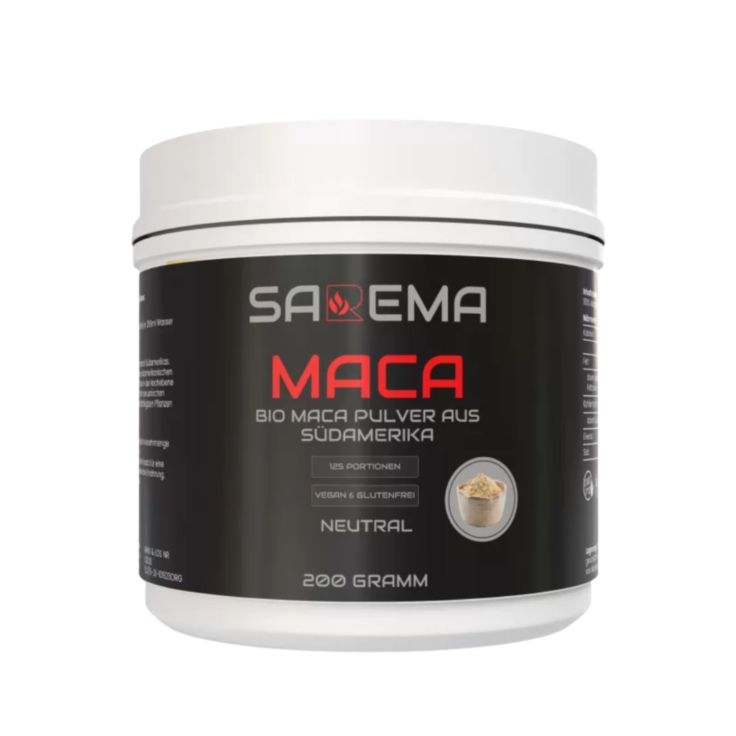 SAREMA Maca - Bio Maca Pulver aus Peru